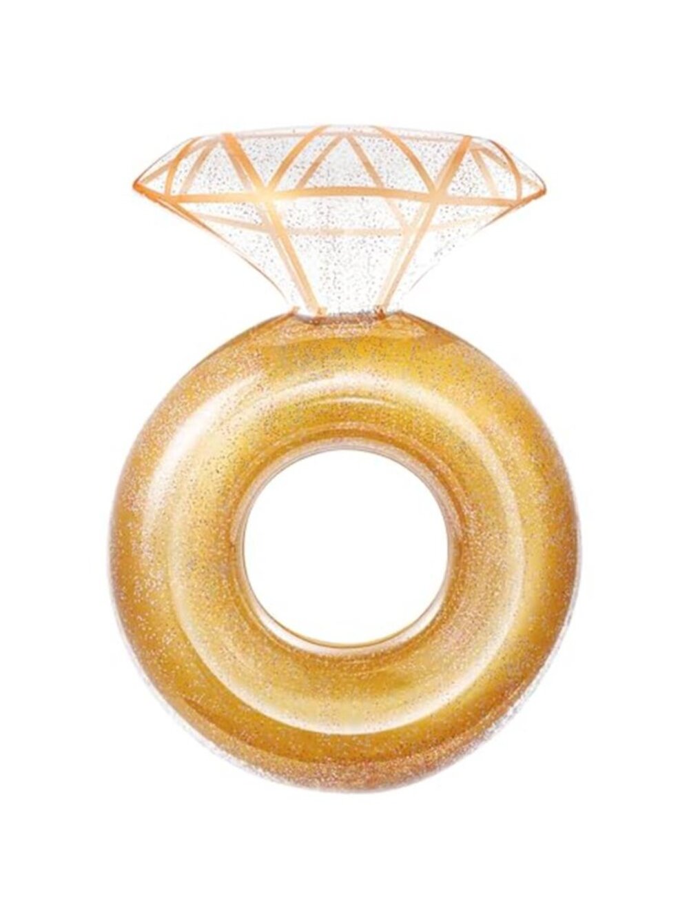 Diamond Ring Pool Float Inflatable Adult Float Bridal Shower Bachelorette Decor